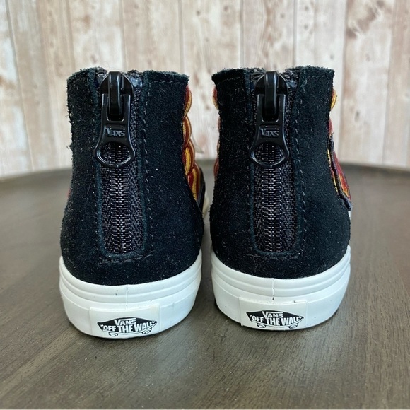 Vans x Harry Potter Sk8-Hi Zip High Top Sneaker Size 4 Toddler - Picture 5 of 10